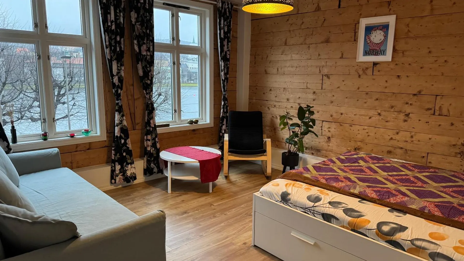Lake View Apartment In Center Of Bergen - 3 Bedrooms